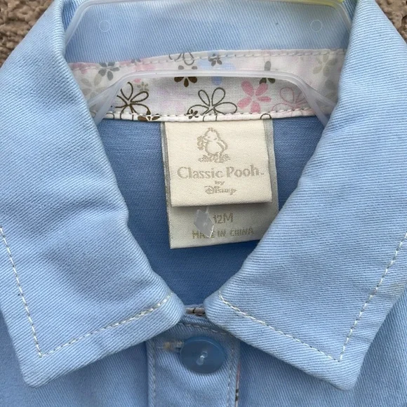 Vintage Disney Winnie the Pooh Classic Dress Sz 12M